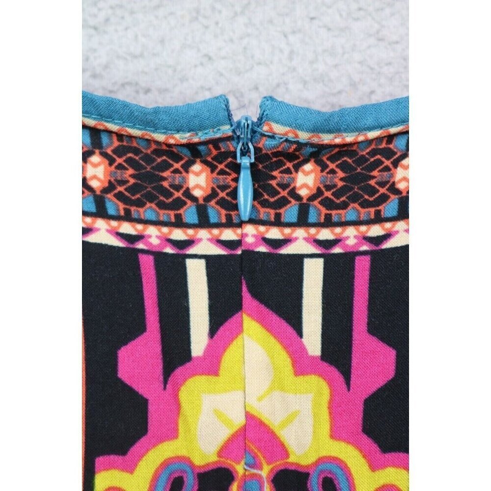 Flying Tomato 3/4 Belled Sleeves Tunic/Mini Dress-Small-Silky-Boho-Cottagecore - Picture 12 of 12